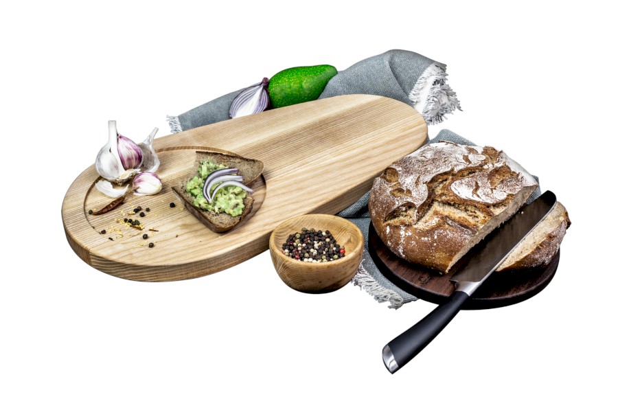 Kuchyňské prkénko Avokádo jasan + ořech